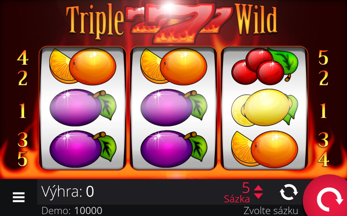 Triple Wild Seven náhled hry