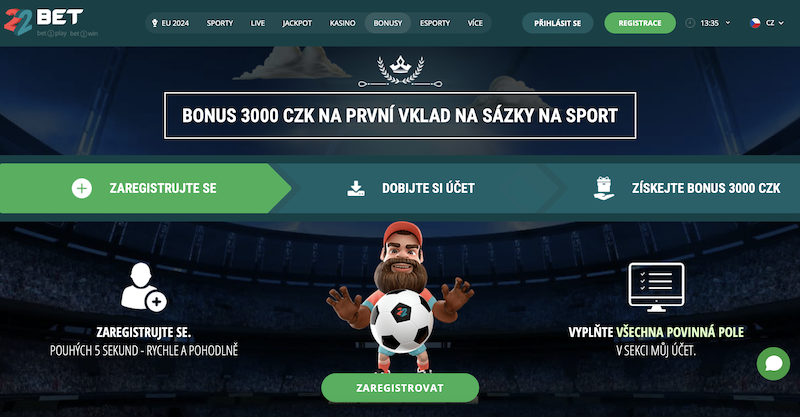 Welcome bonus at the 22BET sportsbook