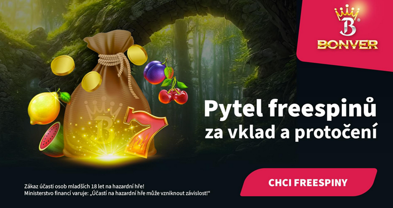 Bonver casino free spins introductory page