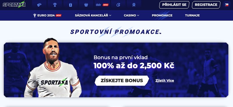 Welcome bonus up to €100 at the Sportaza sportsbook