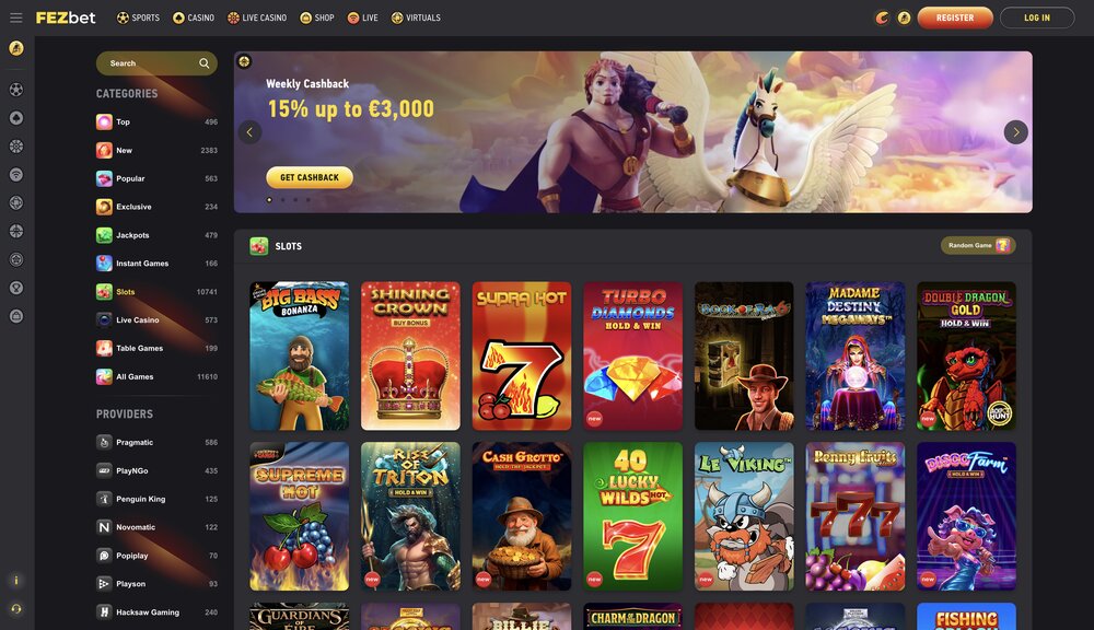 FEZbet Slots