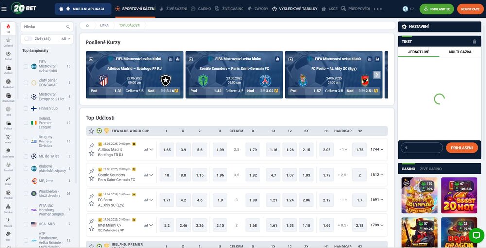 20bet sportsbook