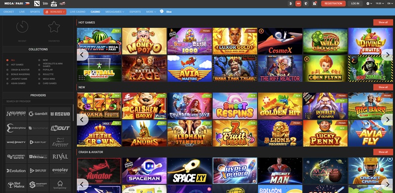 Megapari Slots