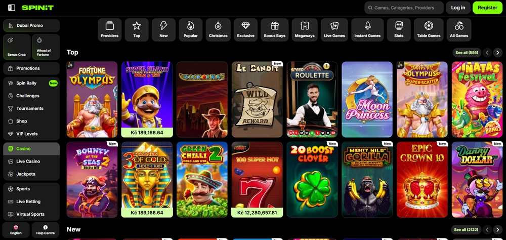  Spinit slots en