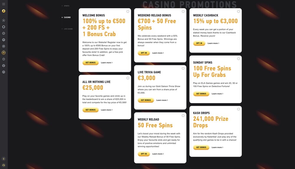 FEZbet Free Spins
