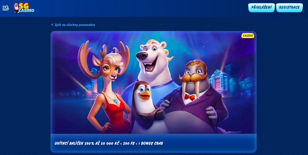 SGcasino welcome bonus