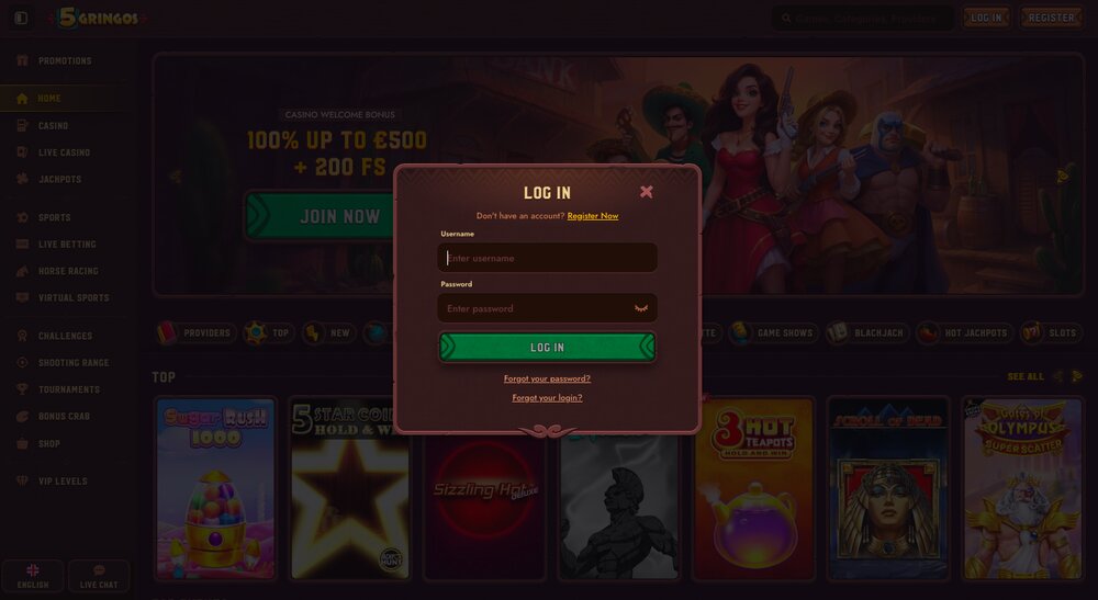 5gringos login
