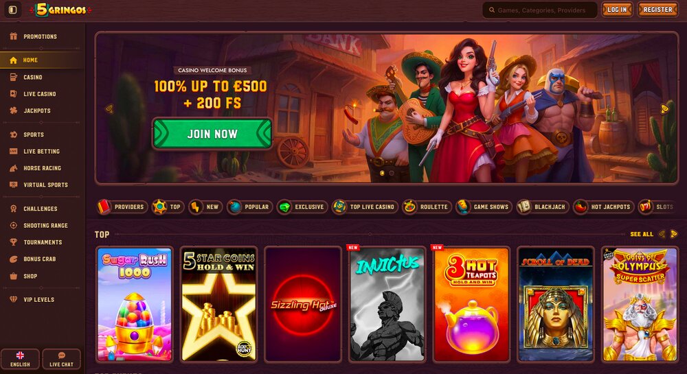 5gringos homepage