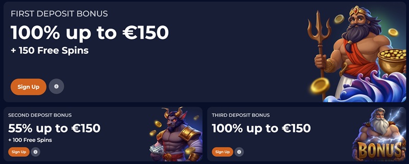 Nine Casino bonuses
