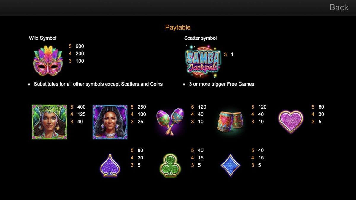 Samba Jackpots foto2