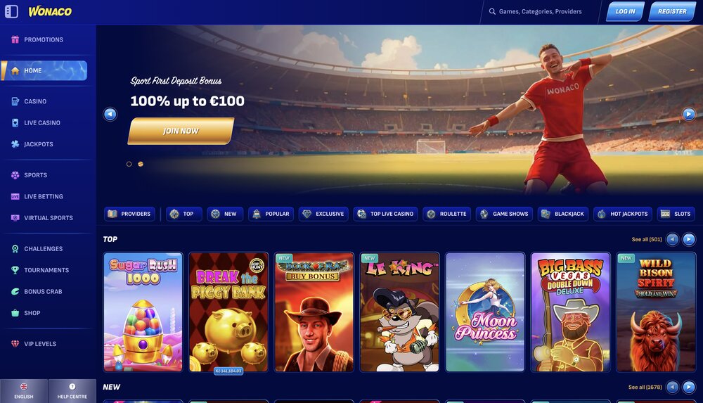 Wonaco Sportsbook