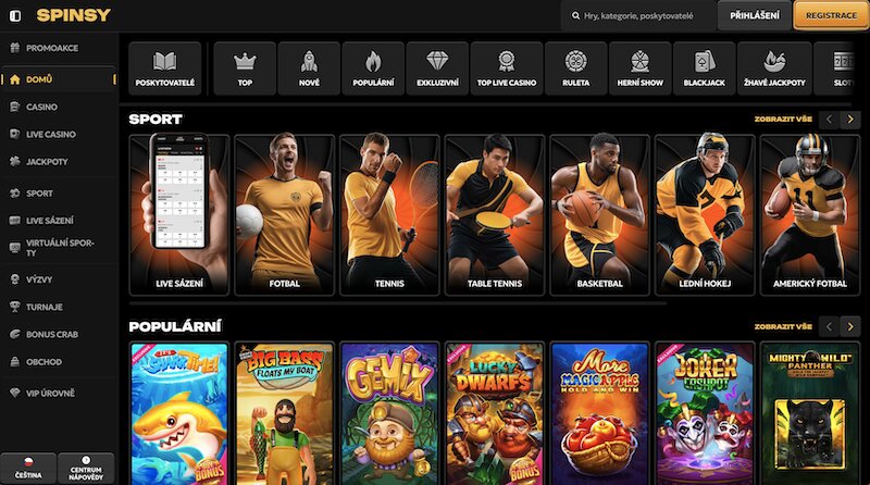 Spinsy sportsbook