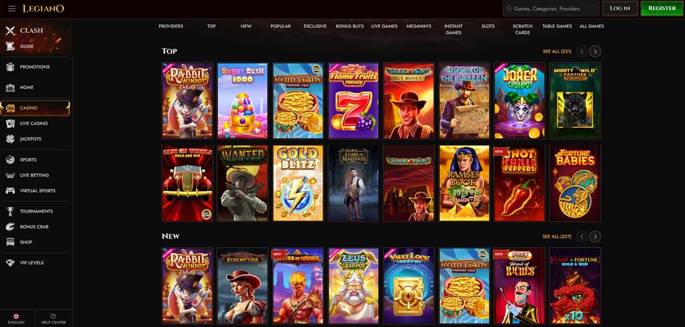 Legiano slots