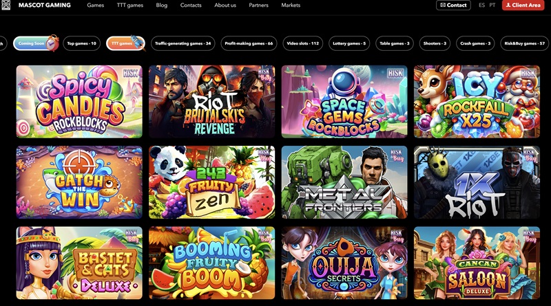 mascot gaming 