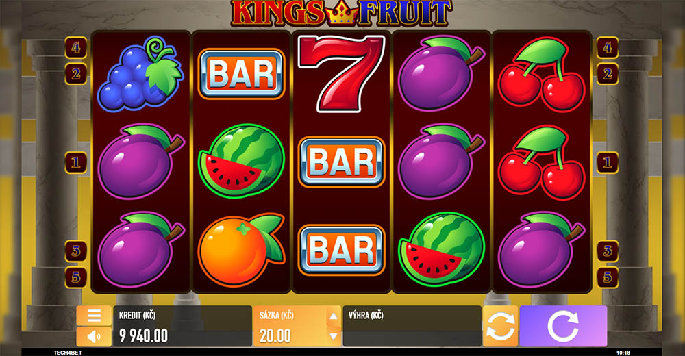 Kings Fruit slot machine 