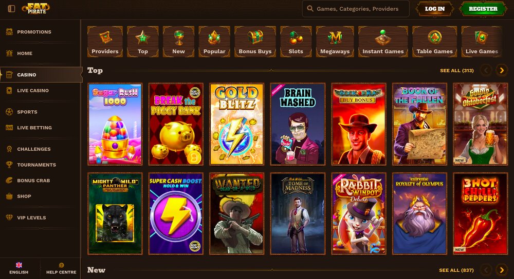 FatPirate slots