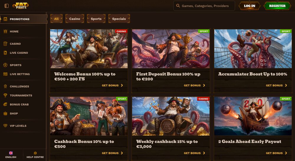 FatPirate bonuses
