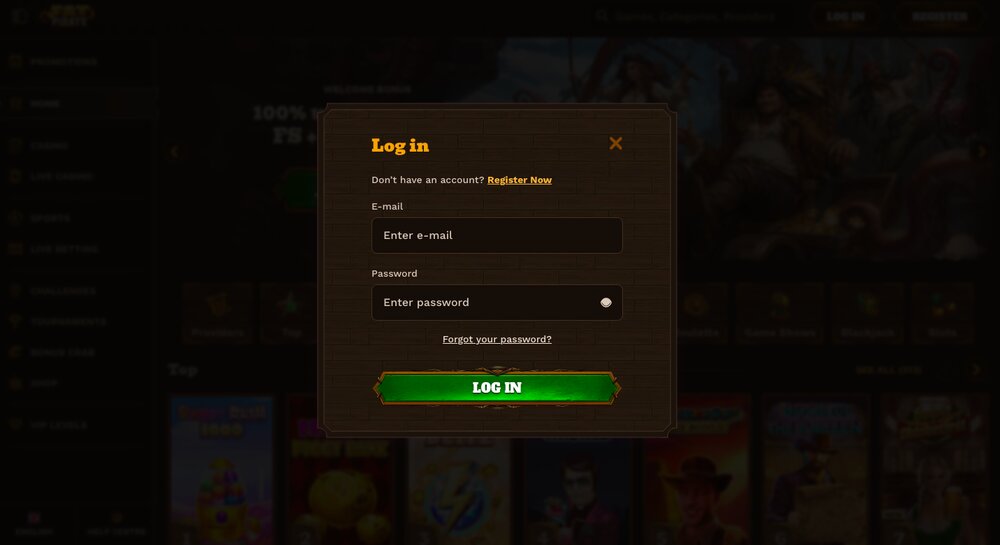 FatPirate login