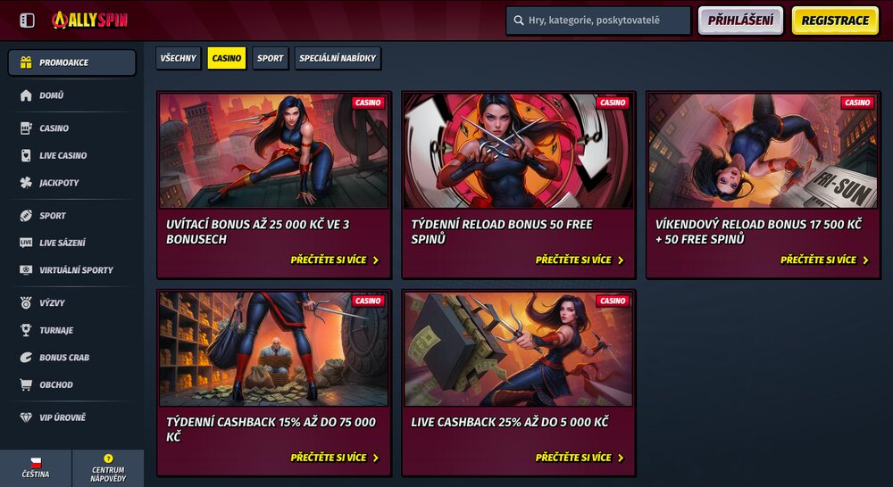 AllySpin casino bonus offer