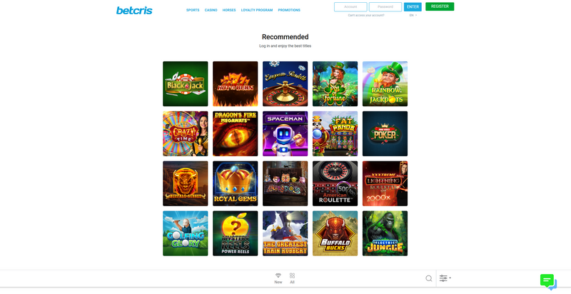 Betcris casino