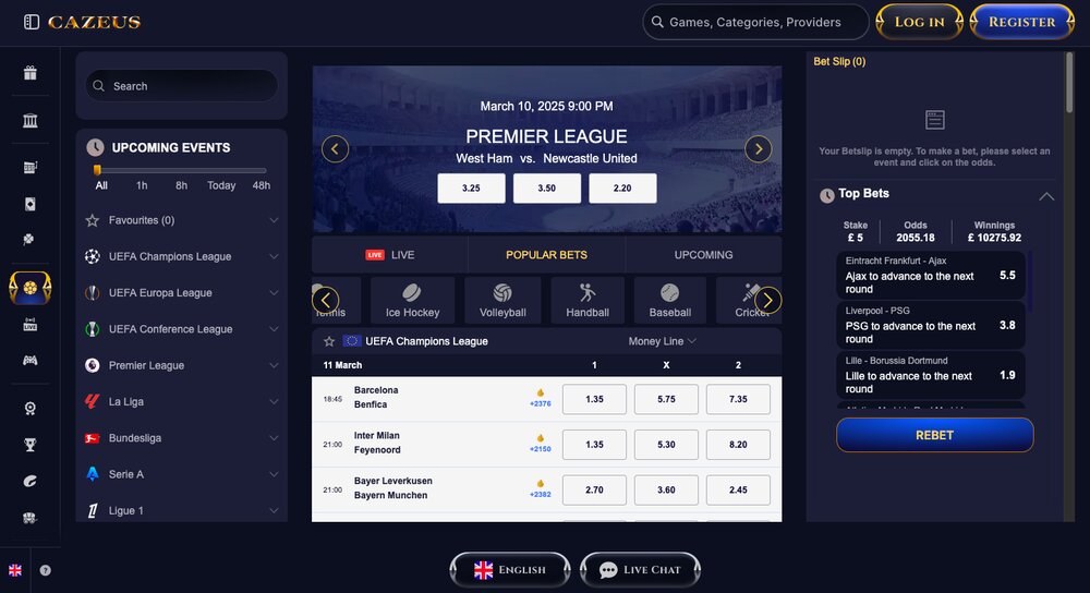 Cazeus Sportsbook