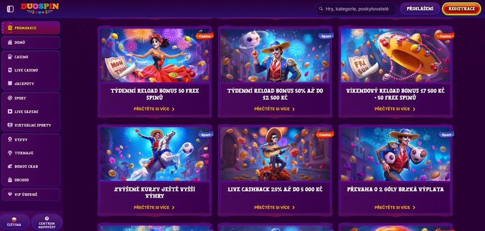 Duospin bonus offers