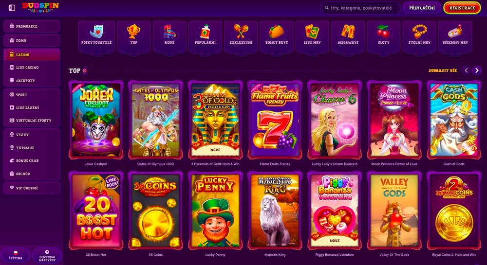 Duospin game library