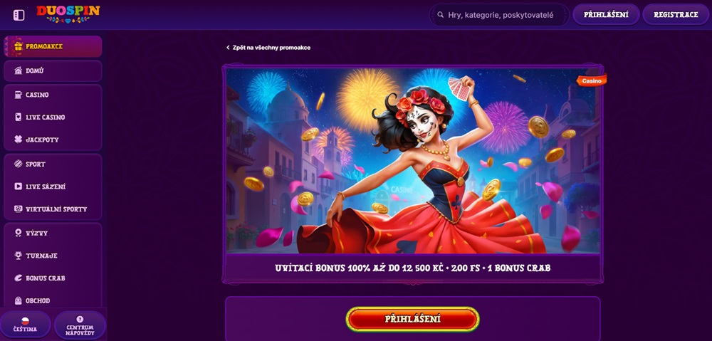 Welcome bonus Duospin