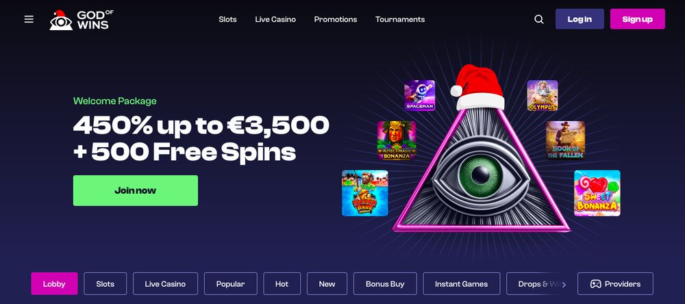 God of Wins casino