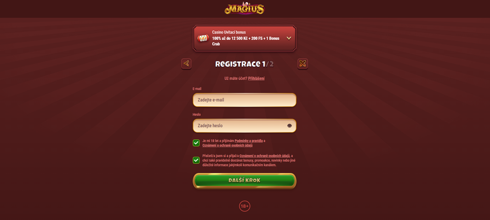 Magius registration