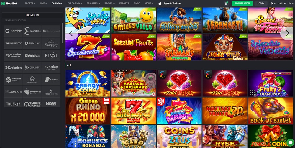 BeatBet casino website