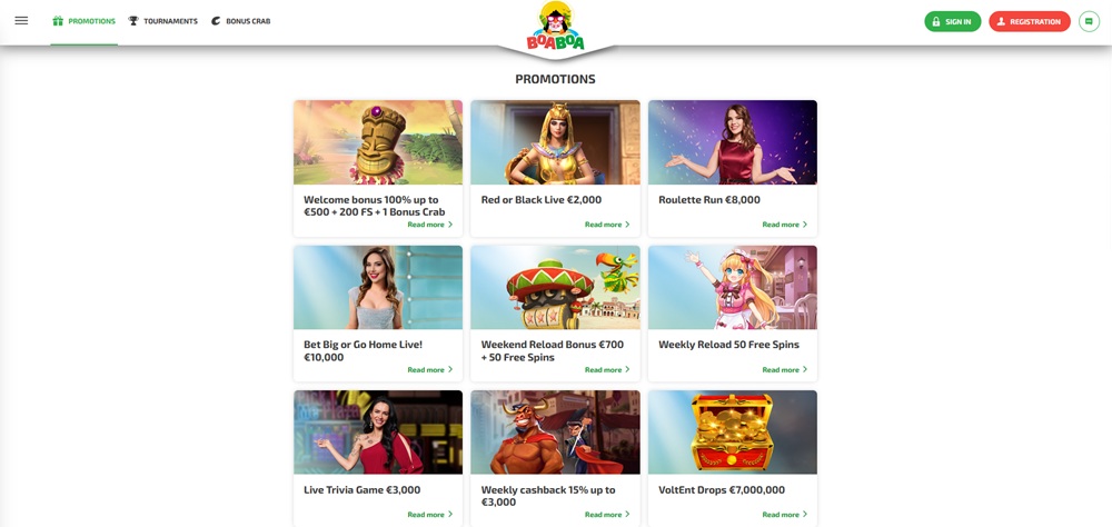 60952 BoaBoa no deposit bonus