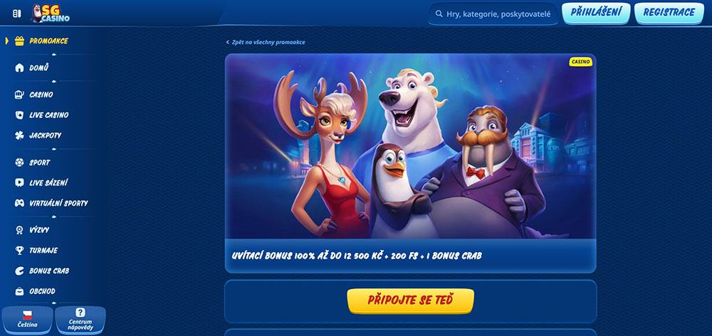 SGCasino – welcome bonus