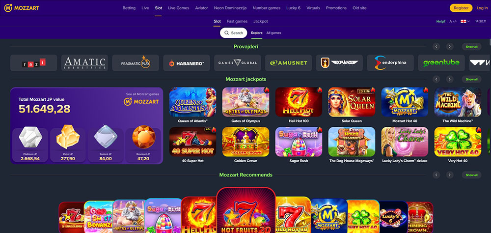 Mozzart casino