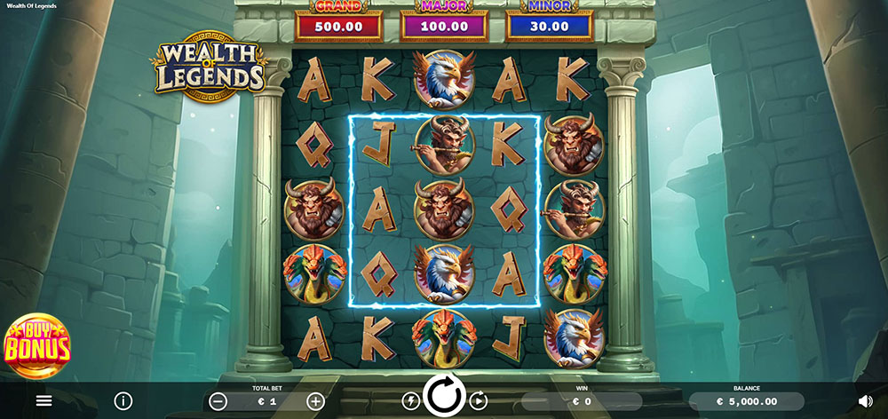 Wealth of Legends slot machine
