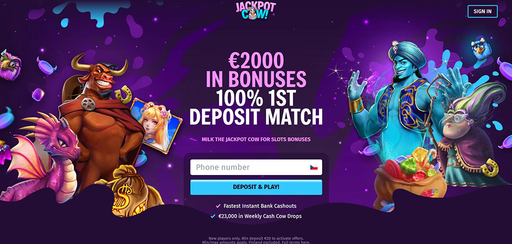 Jackpot Cow casino