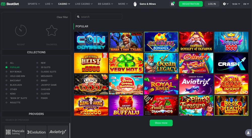 BeatBet slots