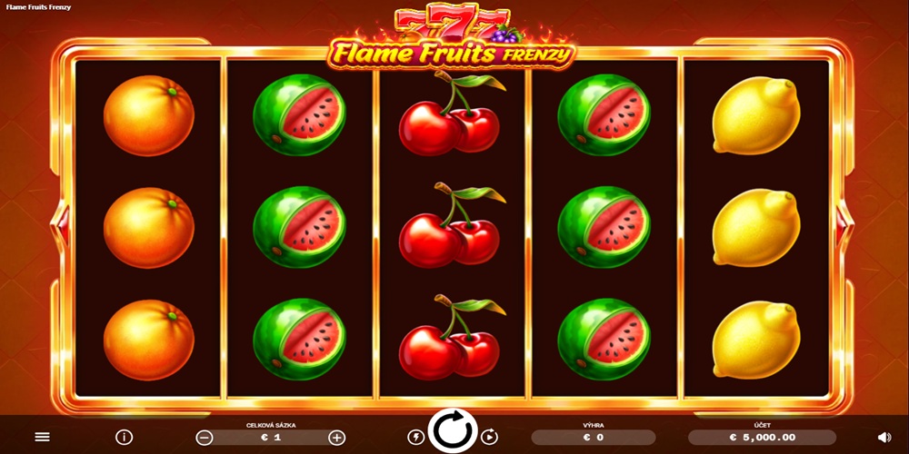 Flame Fruits Frenzy