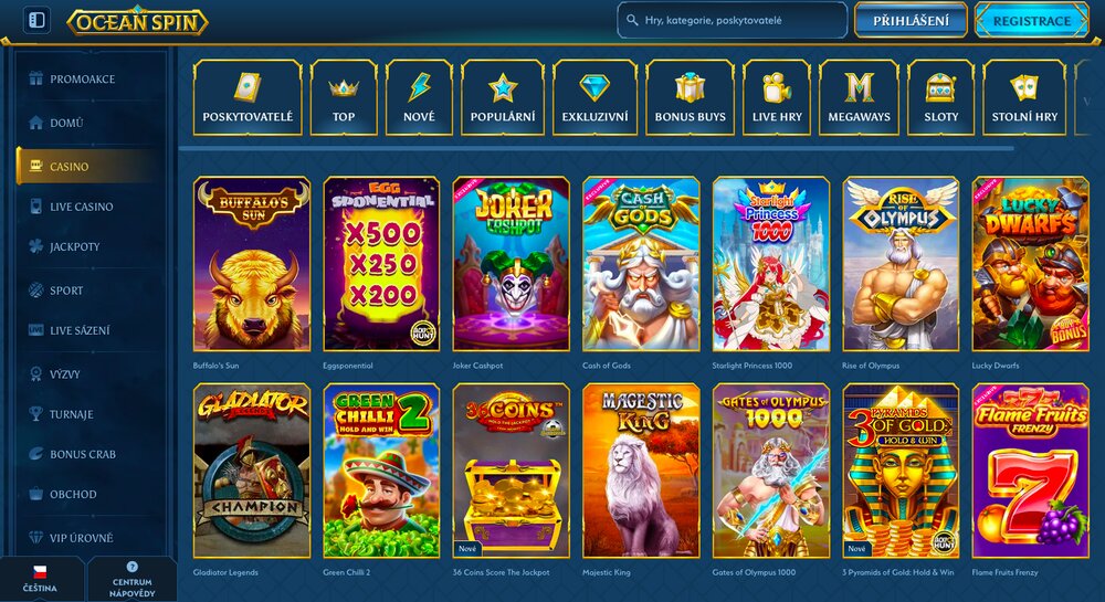 Ocean Spin slot machines (slots)