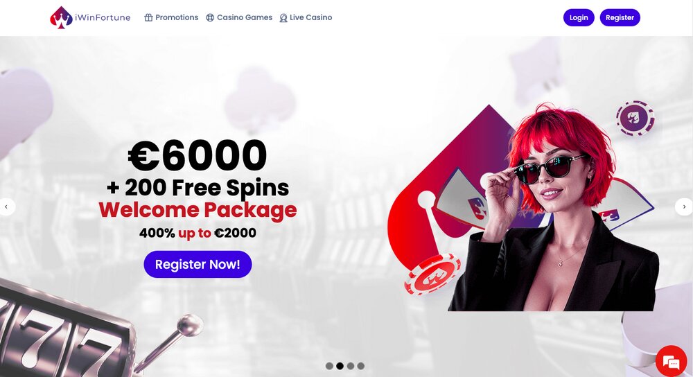 iWinFortune welcome offer