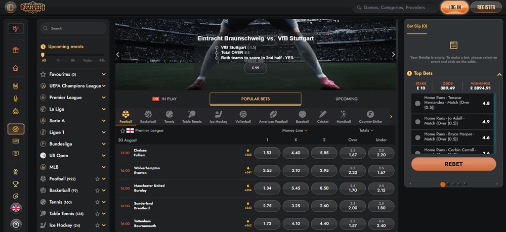 Gransino sportsbook