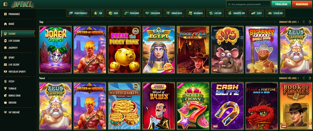 Spybet casino app