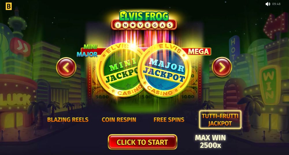 Slot Elvis Frog in Vegas will provide you with plenty of fun wrapped in original design