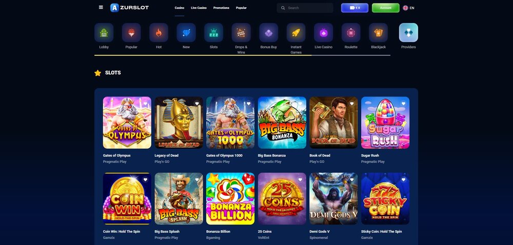 azurslot slot machines (slots)