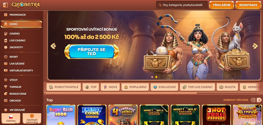 Cleobetra homepage