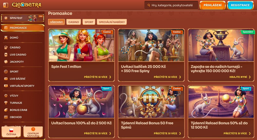 Cleobetra bonuses
