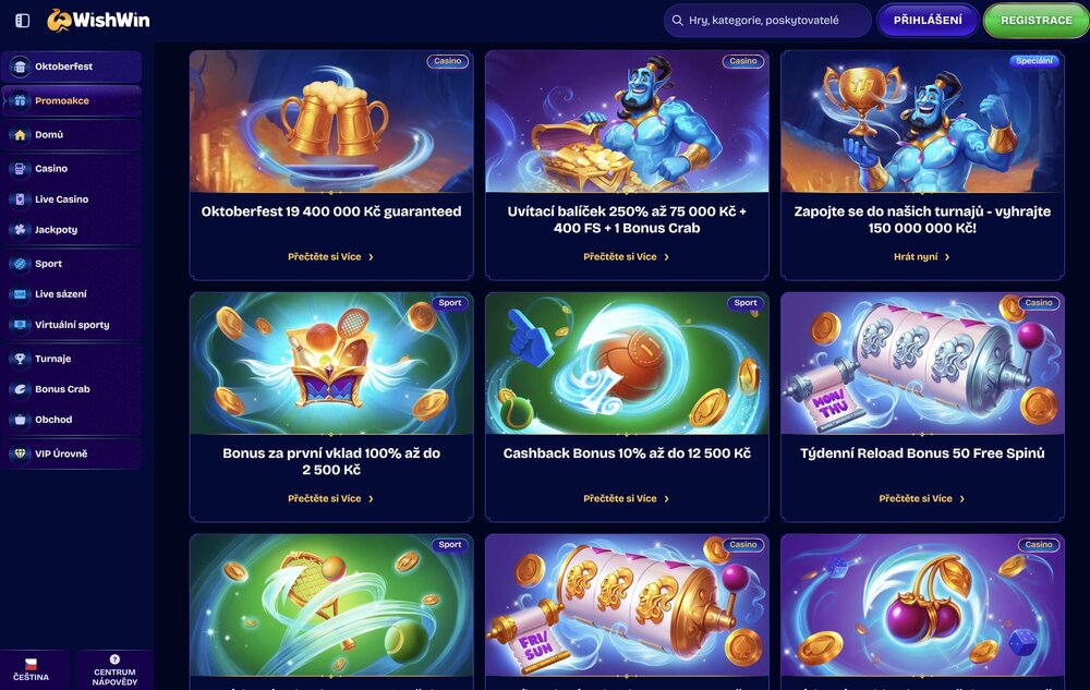 WishWin bonuses