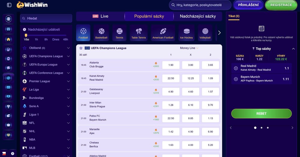 WishWin sportsbook