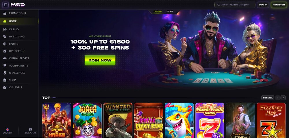 madcasino