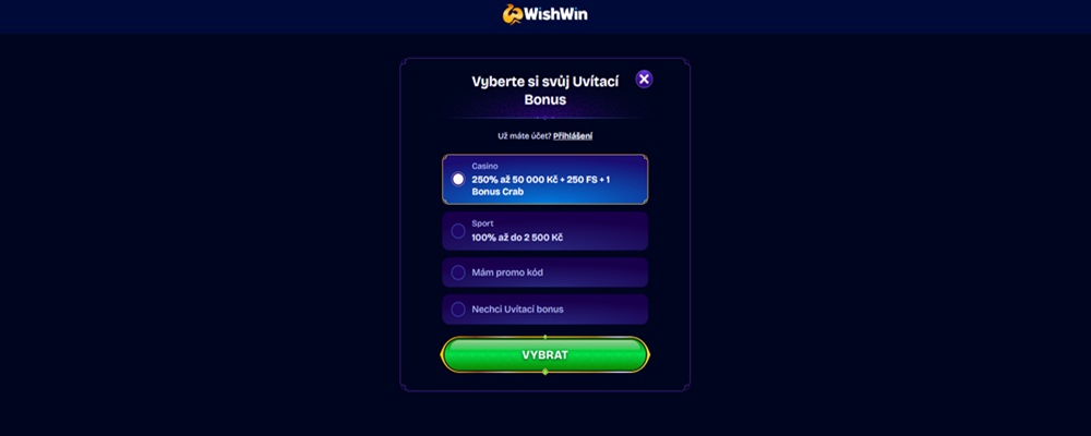 WishWin promo code
